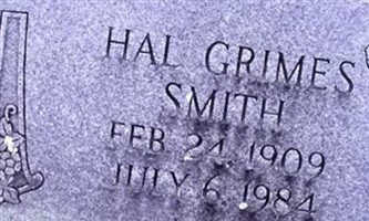 Hal Grimes Smith Hal Grimes Smith
