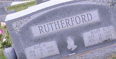 Hal H Rutherford Hal H Rutherford