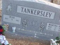 Halley "Rube" Lee Tankersley