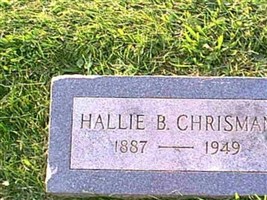 Hallie B Chrisman Hallie B Chrisman