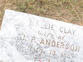 Hallie Clay Anderson Hallie Clay Anderson