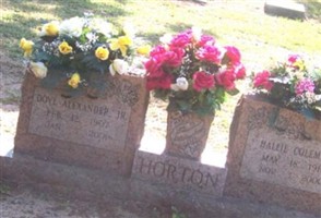 Hallie Earlene Coleman Horton Hallie Earlene Coleman Horton