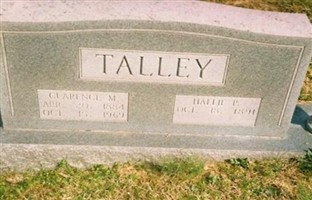 Hallie Lodema Payne Talley Hallie Lodema Payne Talley