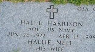 Hallie Nell Harrison Hallie Nell Harrison