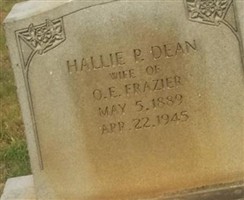 Hallie P. Dean Frazier