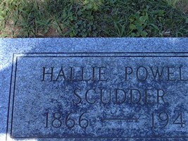 Hallie Powell Scudder Hallie Powell Scudder