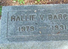 Hallie V. Franks Barch