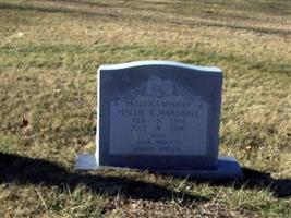 Hallie Virginia Marshall Hallie Virginia Marshall