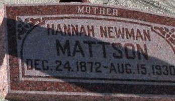 Hanna Newman Mattson