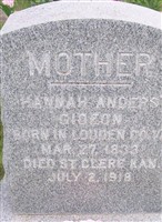Hannah A Anders Gideon Hannah A Anders Gideon