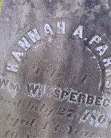 Hannah A Parks Sperbeck