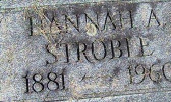 Hannah A. Stroble Hannah A. Stroble