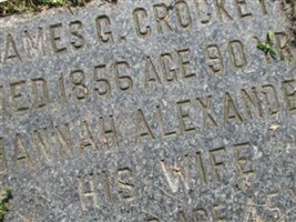 Hannah Alexander Crockett Hannah Alexander Crockett