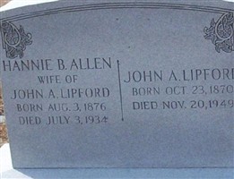 Hannah B Allen Lipford Hannah B Allen Lipford