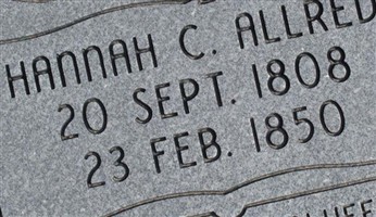 Hannah Caroline Allred Whitlock
