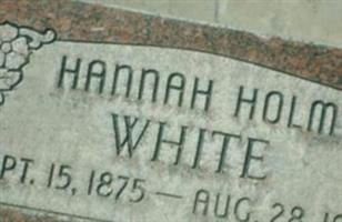 Hannah Holm White