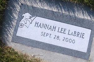 Hannah Lee LaBrie