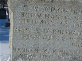 Hannah M. Kirkpatrick Hannah M. Kirkpatrick