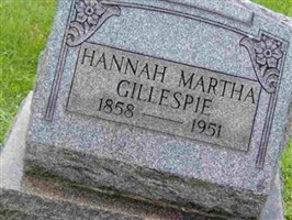 Hannah Martha Gillespie