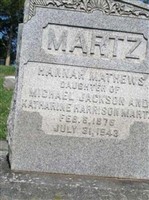 Hannah Mathews Martz Hannah Mathews Martz