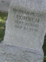 Hannah Moses Mordecai