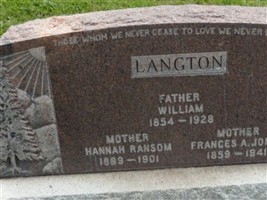 Hannah Ransom Langton