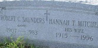 Hannah T. Mitchell Saunders Hannah T. Mitchell Saunders