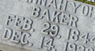 Hannah Yoho Baker Hannah Yoho Baker