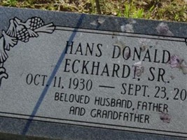Hans Donald Eckhardt, Sr Hans Donald Eckhardt, Sr