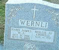 Hans James "H J" Wernli, Jr
