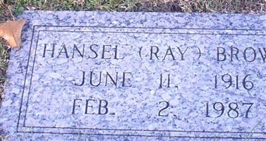 Hansel "Ray" Brown