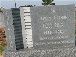 Harlan Harmon "Bo" Holleman Harlan Harmon "Bo" Holleman