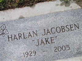 Harlan "Jake" Jacobsen Harlan "Jake" Jacobsen