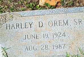 Harley D Orem, Sr
