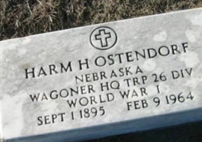 Harm H Ostendorf Harm H Ostendorf
