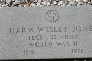 Harm Wesley Jones Harm Wesley Jones