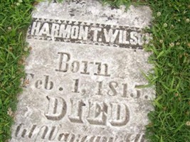 Harman T. Wilson Harman T. Wilson