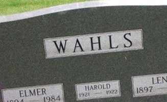 Harmon Wahls Harmon Wahls