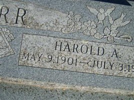 Harold A. Harr