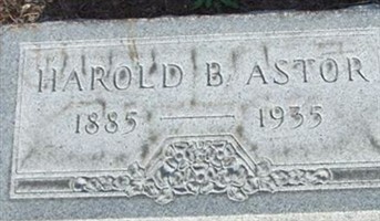 Harold B Astor