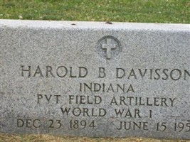 Harold B Davisson Harold B Davisson