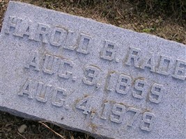 Harold B Rader