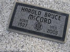 Harold "Bruce" McCord