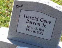 Harold "Bug" Gene Barron, Jr Harold "Bug" Gene Barron, Jr