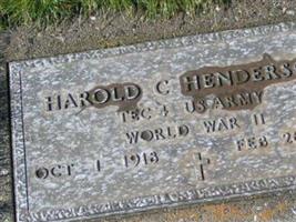 Harold C Henderson