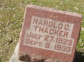 Harold Claude Thacker