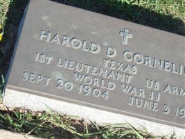 Harold D. Cornelius