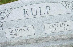 Harold D Kulp Harold D Kulp