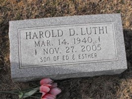 Harold D. Luthi Harold D. Luthi