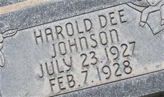 Harold Dee Johnson